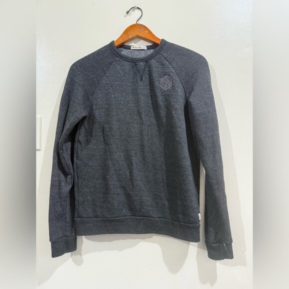 Marine Layer Dark Gray Crewneck Sweater - Picture 1 of 4